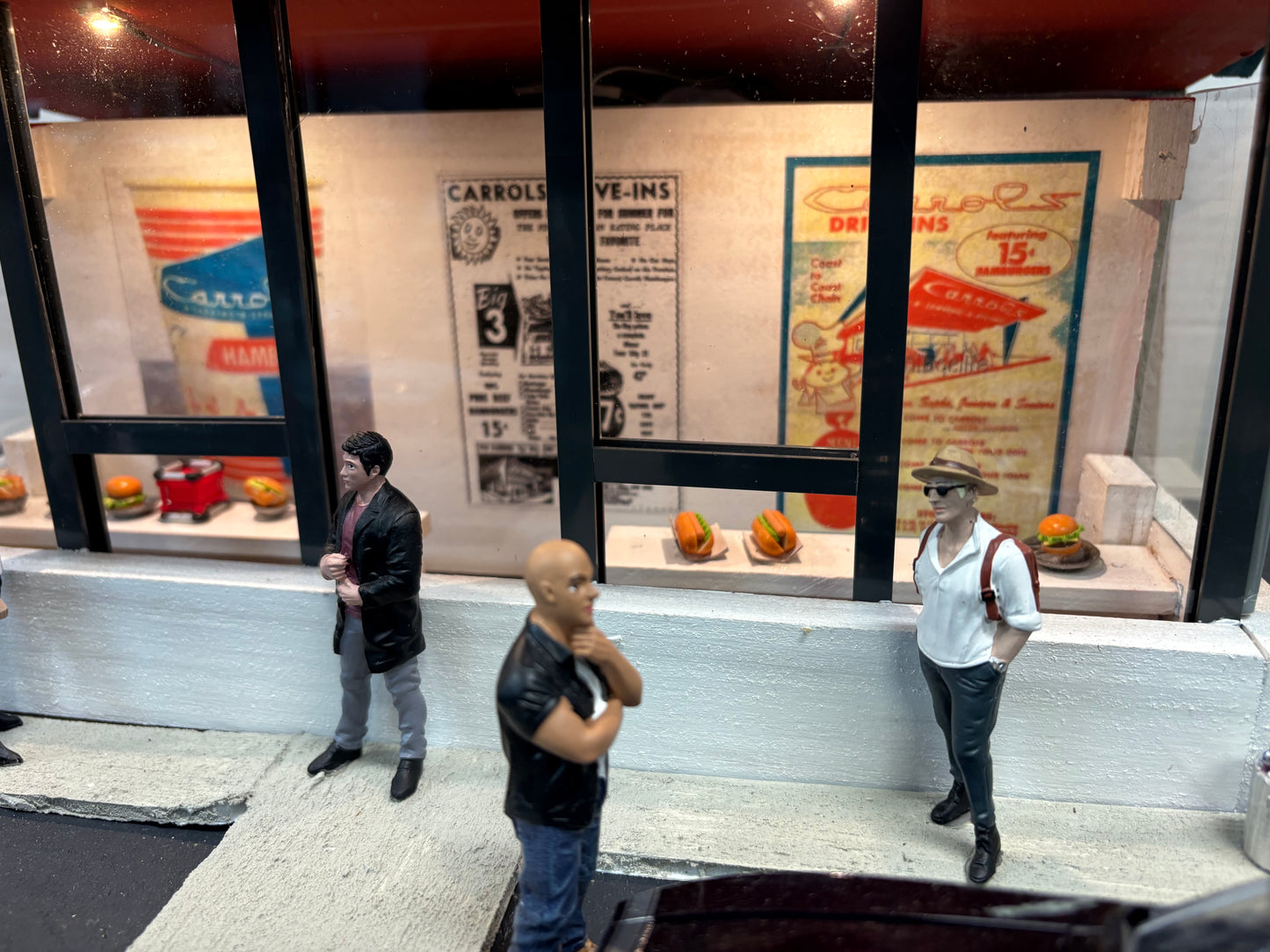 Carol's Drive in diorama 1/24 scale one off