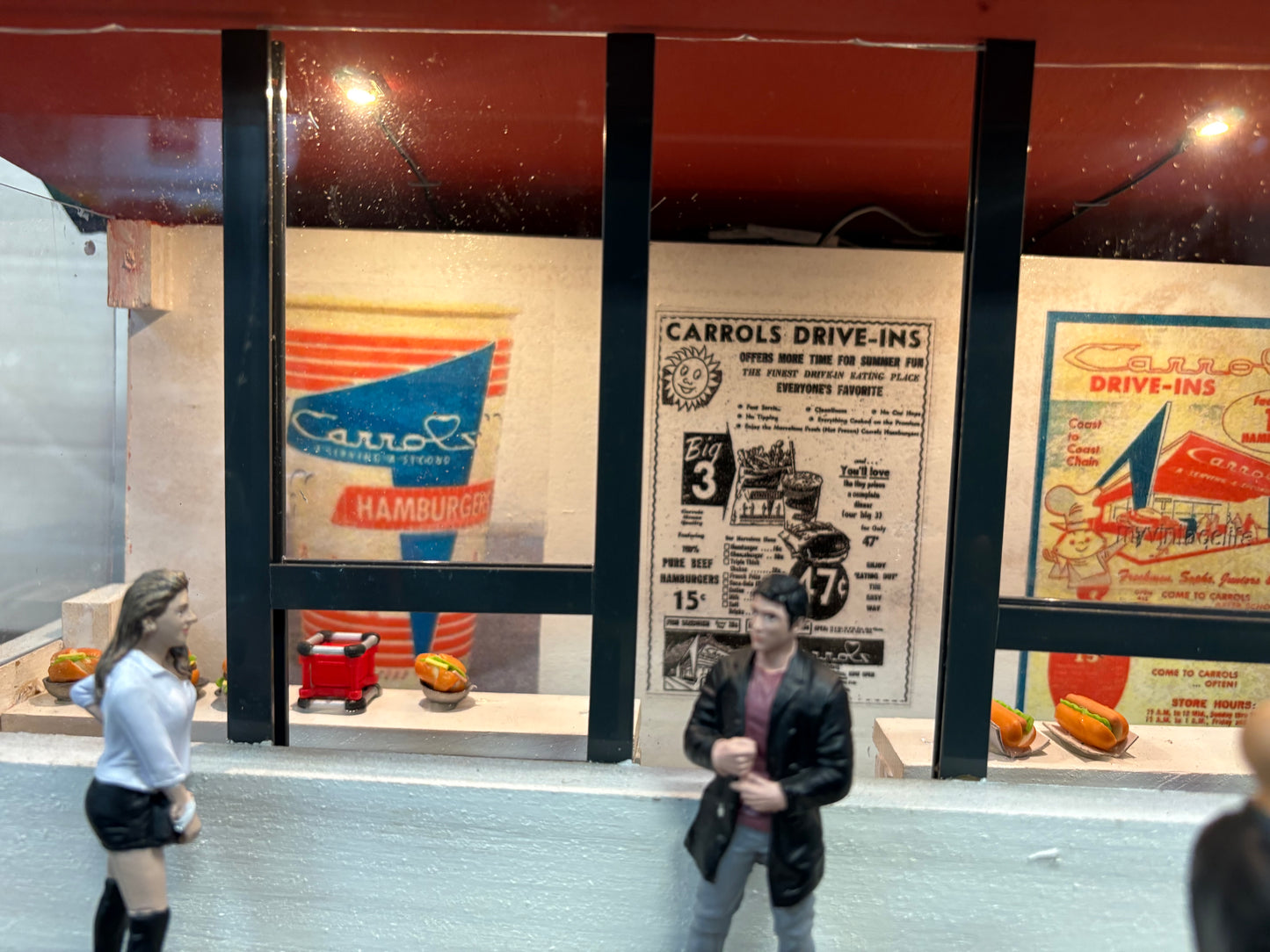 Carol's Drive in diorama 1/24 scale one off