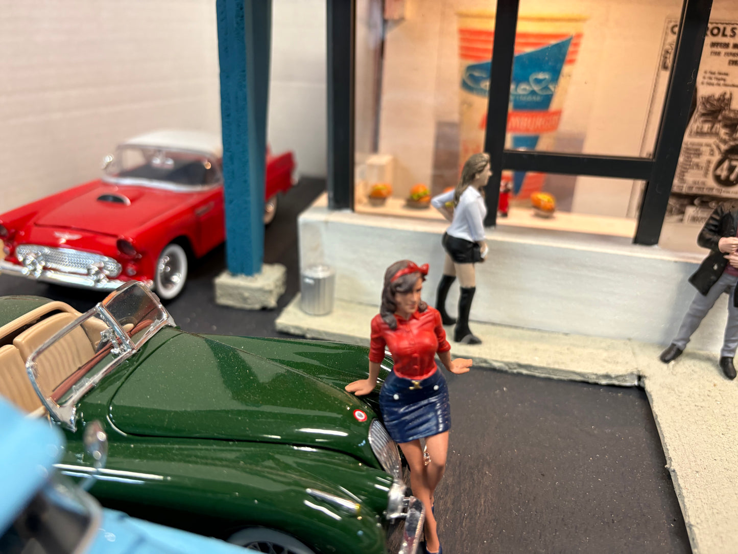 Carol's Drive in diorama 1/24 scale one off
