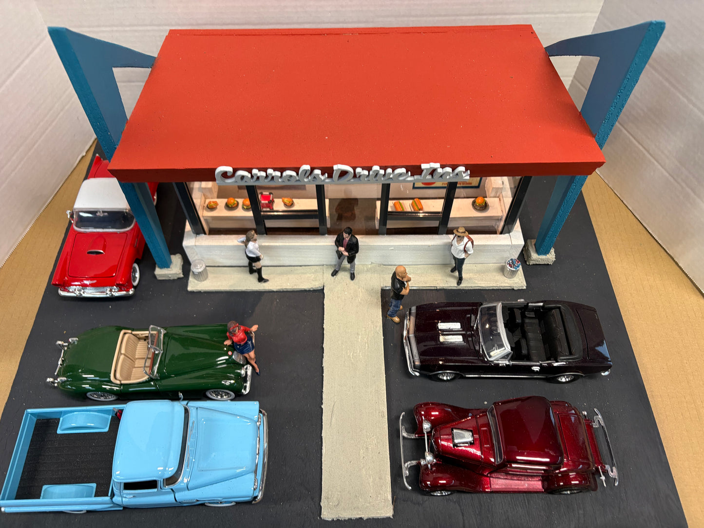 Carol's Drive in diorama 1/24 scale one off