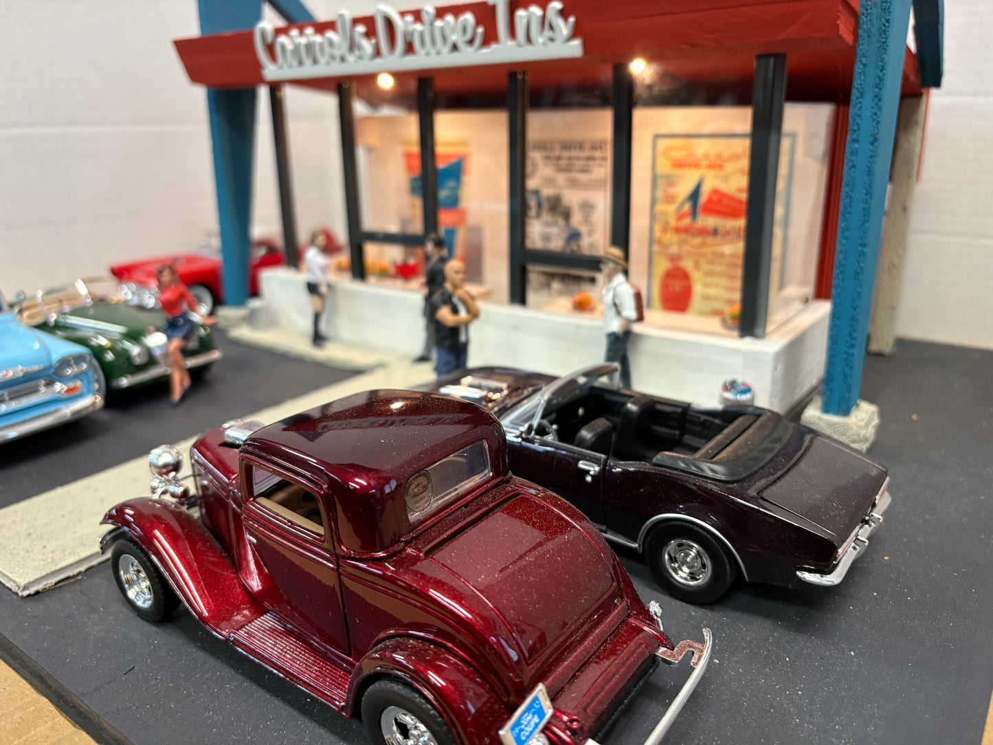 Carol's Drive in diorama 1/24 scale one off