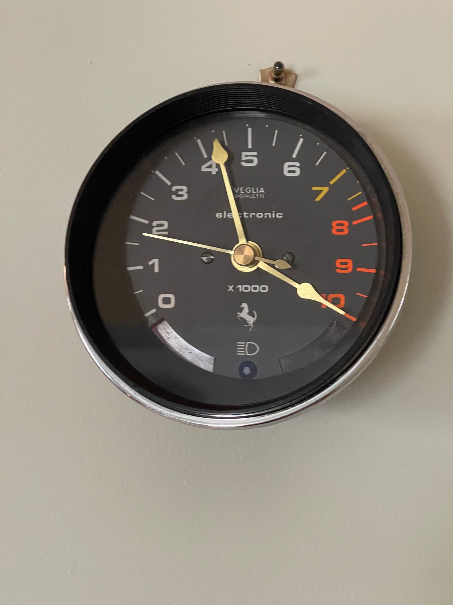 Handmade Ferrari Wall Clock