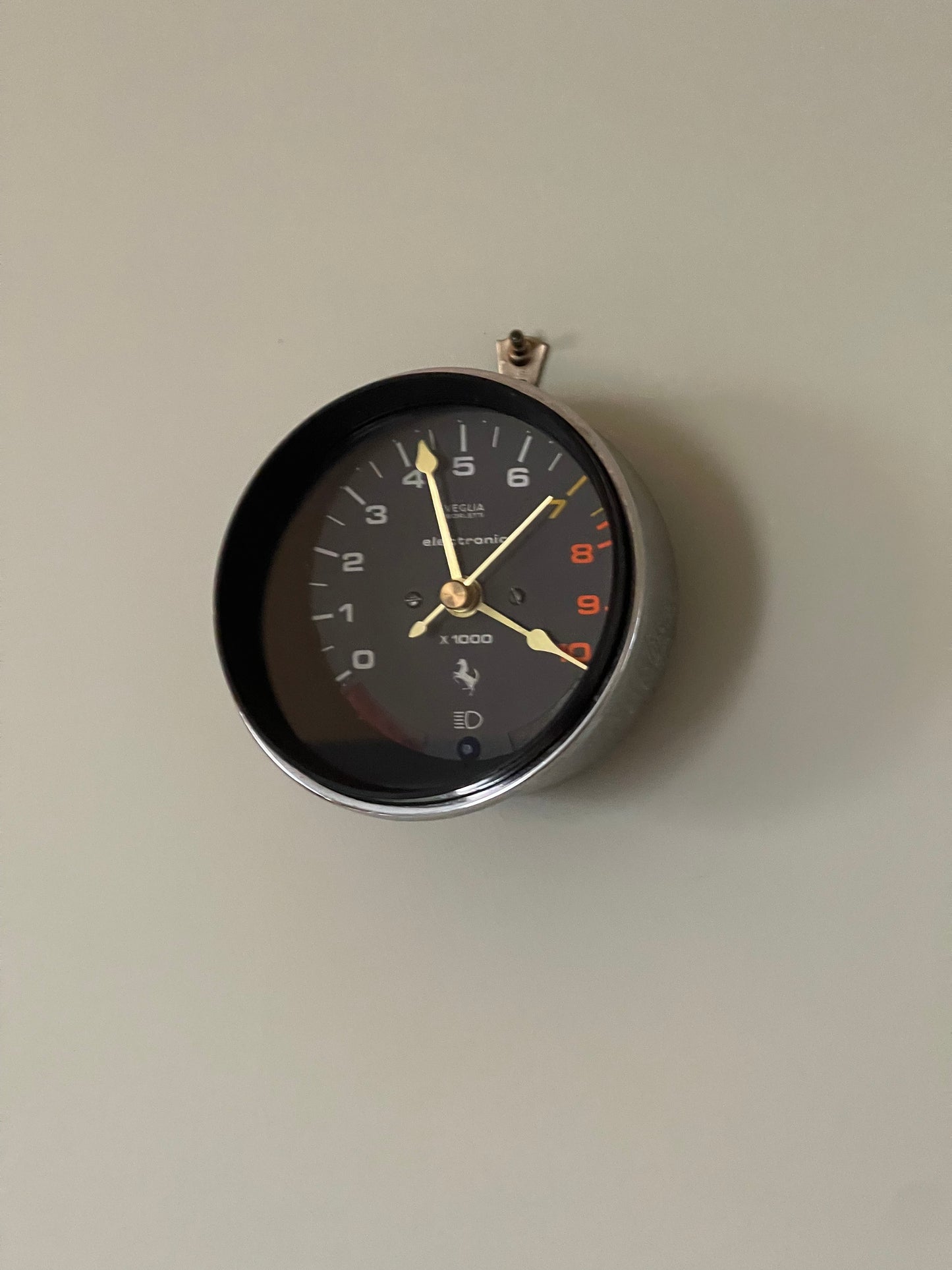 Handmade Ferrari Wall Clock